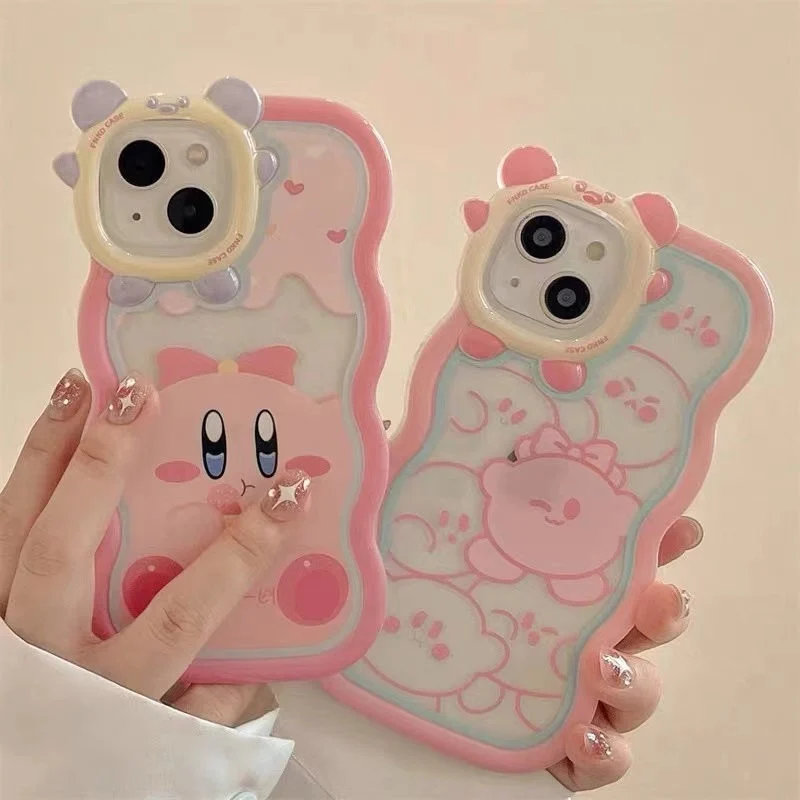Cartoon Cute Pink Kirby Clear Phone Cases For iPhone 14 13 12 11 Pro Max XR XS MAX X Lady Girl Anti-drop Soft Back Cover Gift
Cartoon Cute Pink Kirby Clear Phone Cases For iPhone 14 13 12 11 Pro Max XR XS MAX X Lady Girl Anti-drop Soft Back Cover Gift