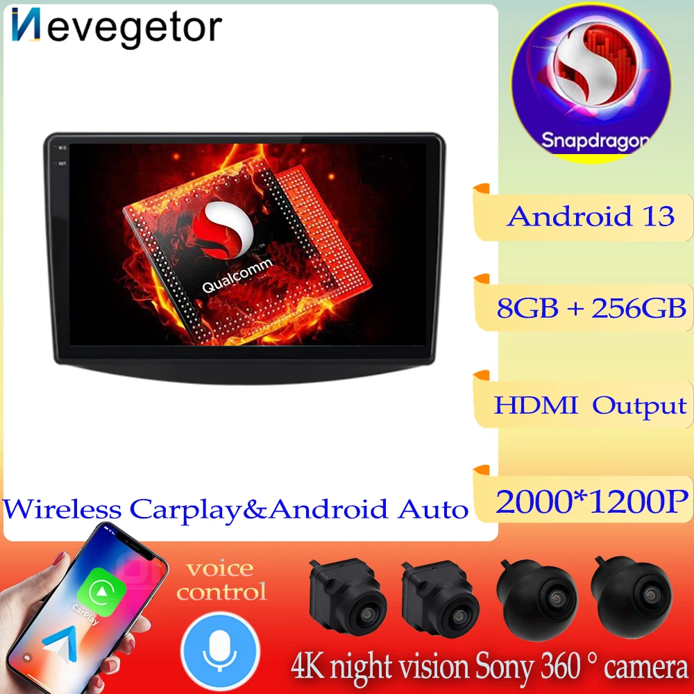 

Android 12 Qualcomm Snapdragon For Mitsubishi Grandis 1 2003 - 2011 Auto Radio Multimedia Video Player Navigatie Gps Carplay
