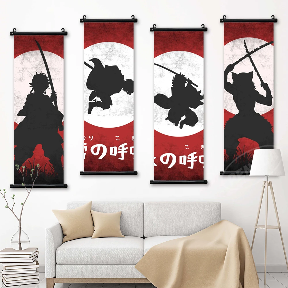 Canvas Demon Slayer Printed Picture Hashibira Inosuke Wall Art Painting Agatsuma Zenitsu Hanging Scrolls Poster Home Decoration
Canvas Demon Slayer Printed Picture Hashibira Inosuke Wall Art Painting Agatsuma Zenitsu Hanging Scrolls Poster Home Decoration