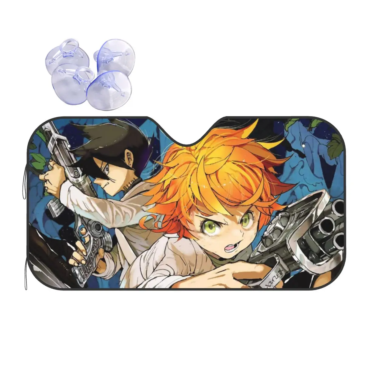 The Promised Neverland Manga Windshield Sunshade Ray Emma Universal Front Block Window 76x140cm Sun Visor Sunscreen Curtain
The Promised Neverland Manga Windshield Sunshade Ray Emma Universal Front Block Window 76x140cm Sun Visor Sunscreen Curtain