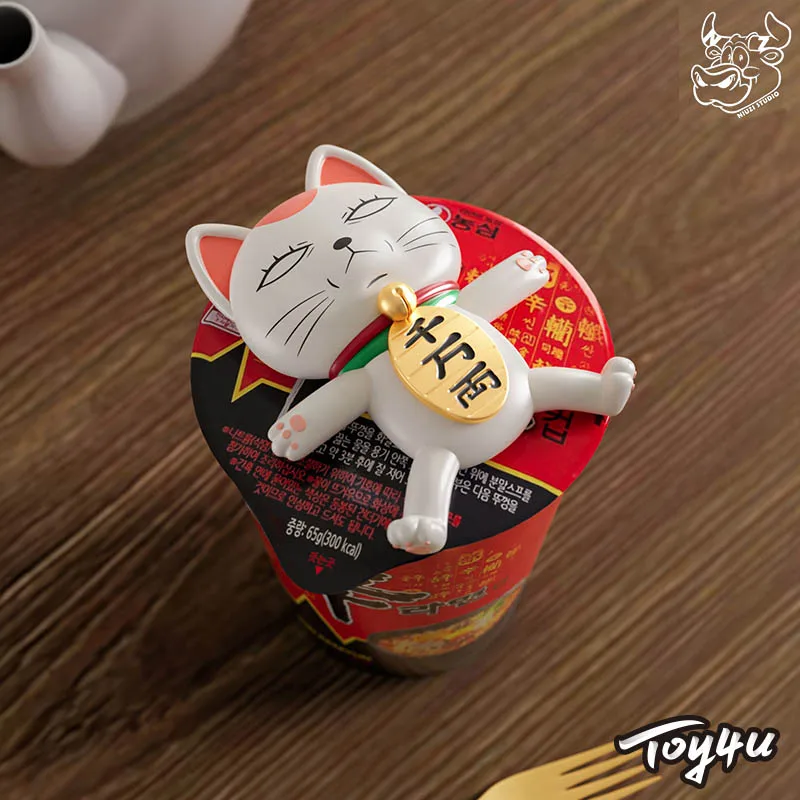 Аниме-игрушки Dan Da Turbo Granny Zhaocai Cat холодильник паста пузырьковый пресс для лица