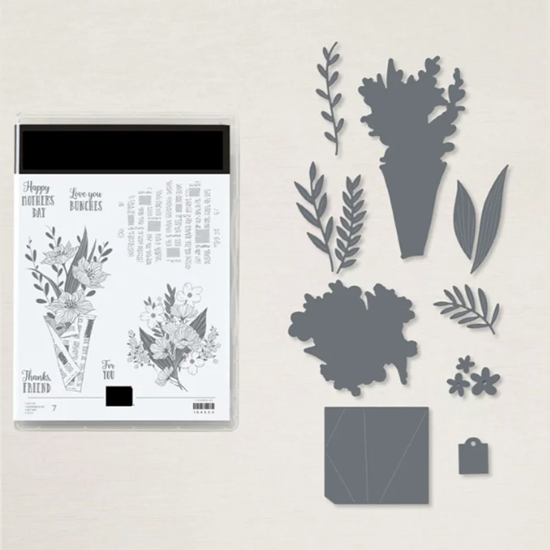 Bouquet Metal Cutting Dies And Clear Stamps For DIY Scrapbooking Paper Craft Handmade Card Album Cutter Christmas 2022 New
Bouquet Metal Cutting Dies And Clear Stamps For DIY Scrapbooking Paper Craft Handmade Card Album Cutter Christmas 2022 New