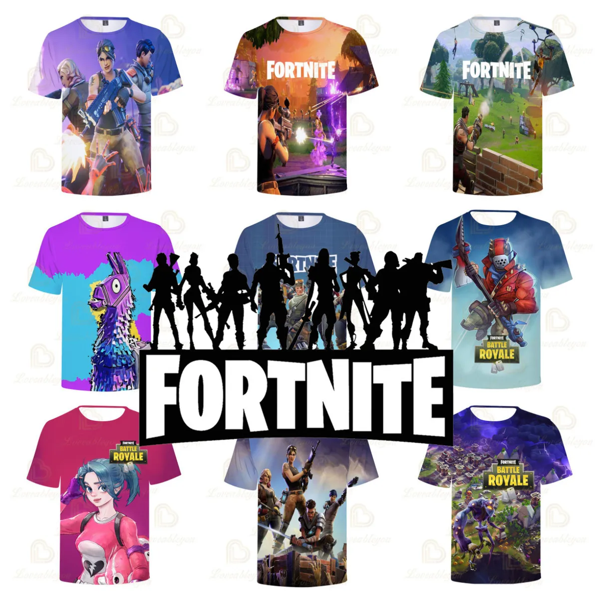 

Fortnite 3 To 14 Years Victory Kids T-shirt Battle Royale 3D Print Tshirt Boys Girls Cartoon Tees Tops Teen Clothes