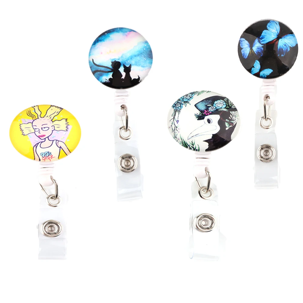 HJ1239 Cartoon Figure Collection Mini Retractable Badge Fashion ID Name Card Badge Holder Clip Student Doctor Nurse Badge Holder
HJ1239 Cartoon Figure Collection Mini Retractable Badge Fashion ID Name Card Badge Holder Clip Student Doctor Nurse Badge Holder