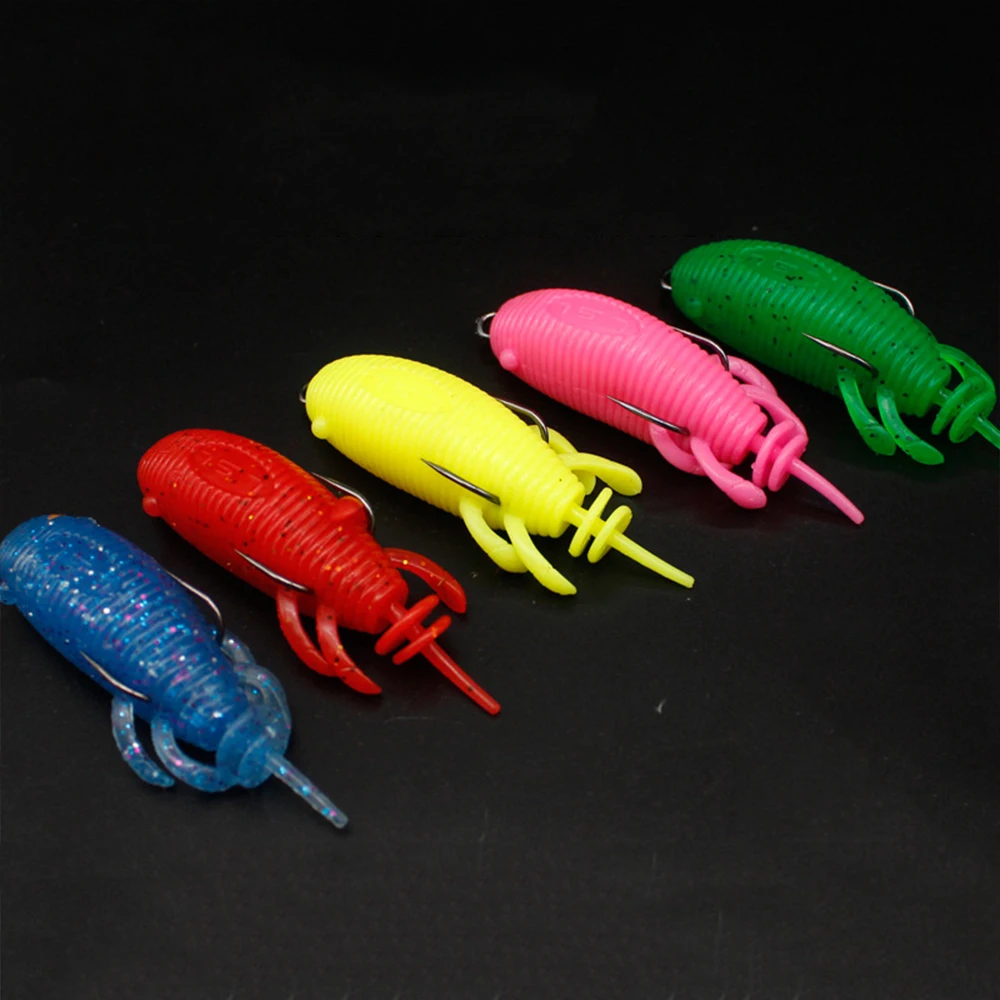 1Pcs Soft Lures 90mm Jigging Fishing Lures Wobblers Tackle Bass Pike Crank Barbed Hook Aritificial Silicone Swimbait Pesca
1Pcs Soft Lures 90mm Jigging Fishing Lures Wobblers Tackle Bass Pike Crank Barbed Hook Aritificial Silicone Swimbait Pesca