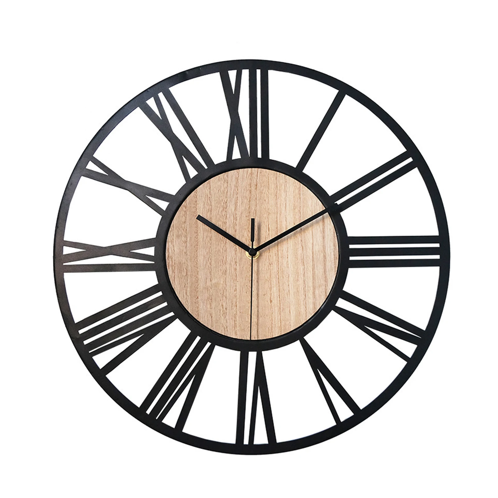 40cm Home Decoration Hanging Ornament Garden Wall Clock Living Room Round Roman Numerals Silent Vintage Cafe Office No Ticking
40cm Home Decoration Hanging Ornament Garden Wall Clock Living Room Round Roman Numerals Silent Vintage Cafe Office No Ticking