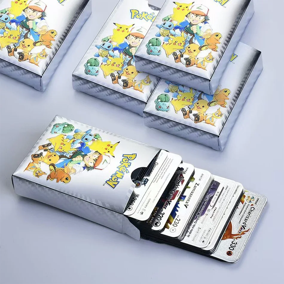54 Cards Per Box New Pokemon Cards Spanish Version Pokemon Battle Collection Card Box Kids Toy Gift
54 Cards Per Box New Pokemon Cards Spanish Version Pokemon Battle Collection Card Box Kids Toy Gift