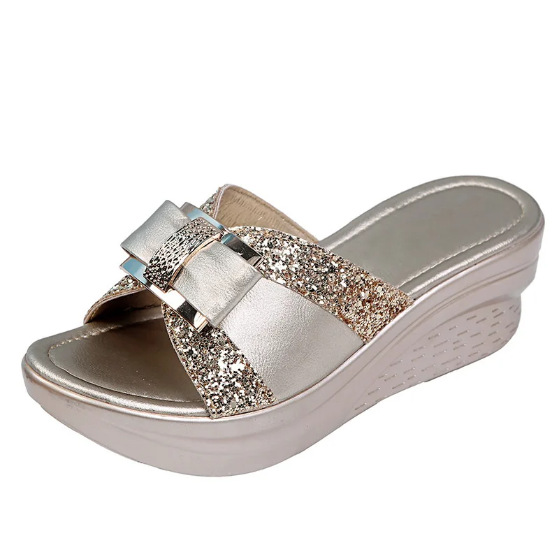 Summer Women's Fashion Slippers Women Fashion Platform High Heel Female Flipflop Shoes Comfortable Wedge Sandals Zapatos Mujer
Summer Women's Fashion Slippers Women Fashion Platform High Heel Female Flipflop Shoes Comfortable Wedge Sandals Zapatos Mujer