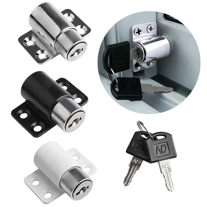 Window Patio Screw Door Lock Key Push Baby Child Safety Protection Antitheft Door Window Security Lock Aluminum Alloy
Window Patio Screw Door Lock Key Push Baby Child Safety Protection Antitheft Door Window Security Lock Aluminum Alloy