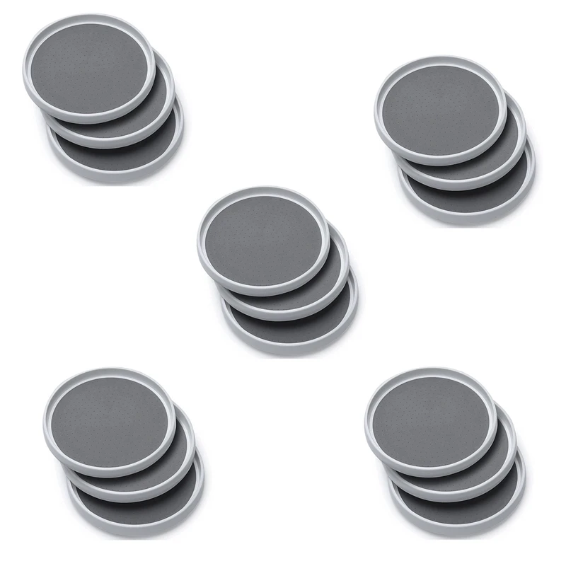 15 Pack Non Skid Lazy Susan Turntable Display Stand, 10-Inch Rotating Spice Rack Spinning Organizer For Cabinet, Pantry
15 Pack Non Skid Lazy Susan Turntable Display Stand, 10-Inch Rotating Spice Rack Spinning Organizer For Cabinet, Pantry