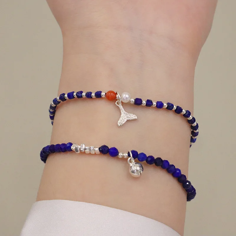 Очень тонкий браслет с натуральным кристаллом lapis hand string с женской серебряной рыбой, чувство темперамента, Ретро стиль
Очень тонкий браслет с натуральным кристаллом lapis hand string с женской серебряной рыбой, чувство темперамента, Ретро стиль