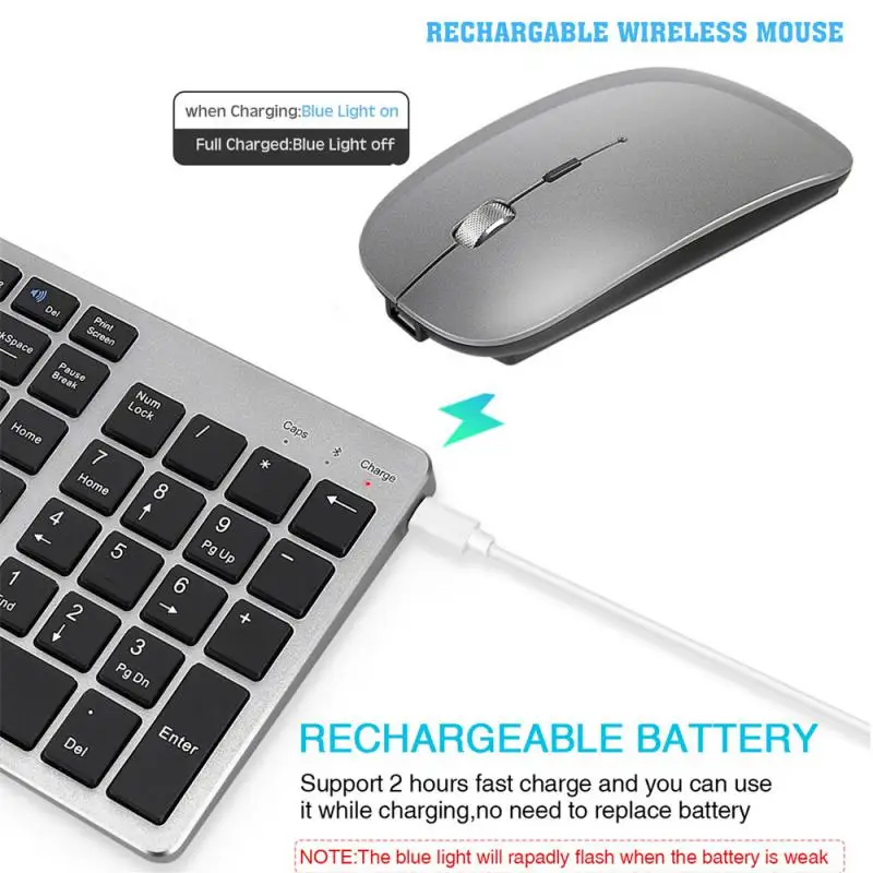 2.4GHz 2400Dpi Three-mode Full-size Wireless Keyboard And Mouse Combo Multi-Device Rechargeable Keyboard Set For IOS IPad IPhone
2.4GHz 2400Dpi Three-mode Full-size Wireless Keyboard And Mouse Combo Multi-Device Rechargeable Keyboard Set For IOS IPad IPhone