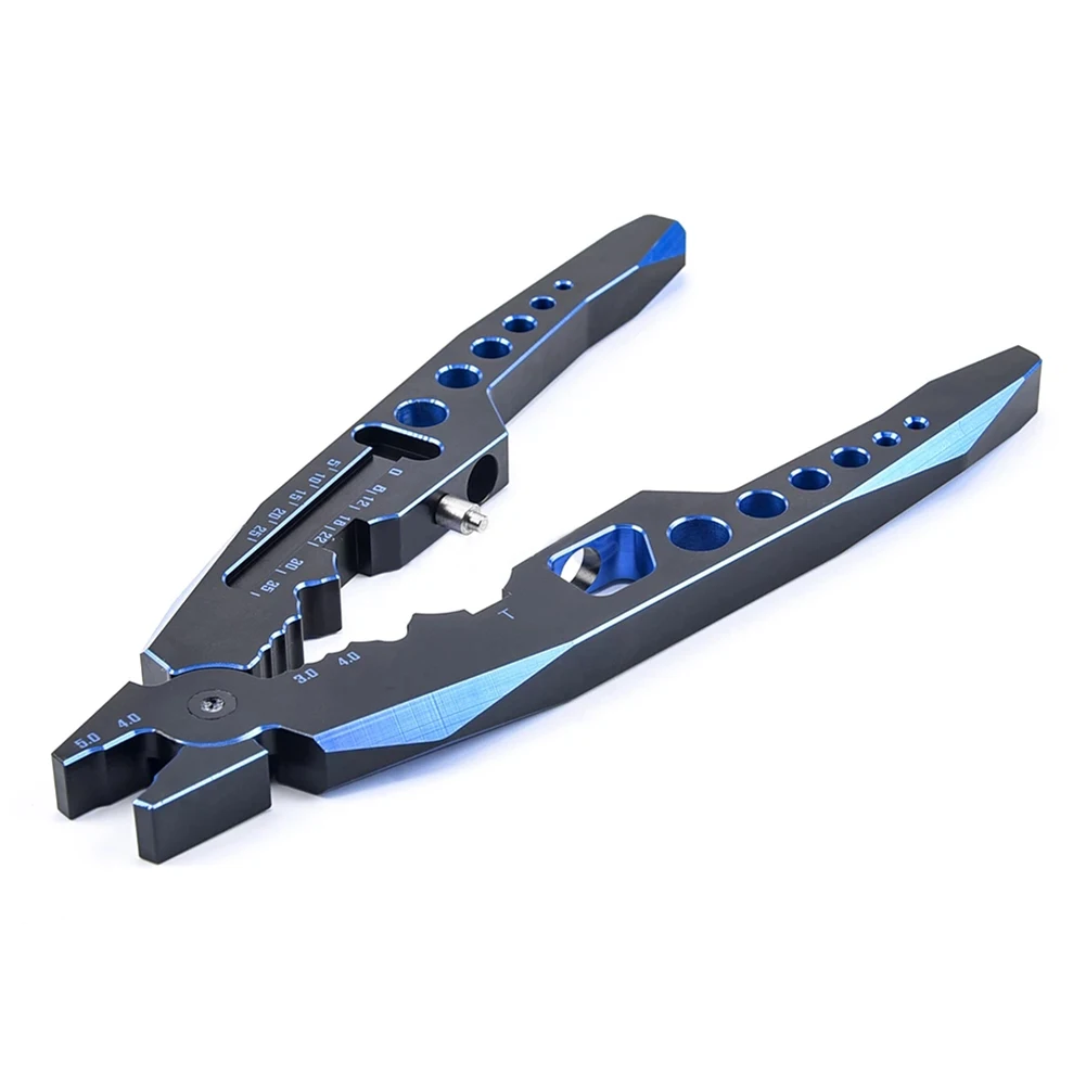 Two-color Multifunctional Repairing Pliers Tool Gold/Blue/Red Aluminum Alloy Shaft Pliers Wrench 158*9mm For RC Parts
Two-color Multifunctional Repairing Pliers Tool Gold/Blue/Red Aluminum Alloy Shaft Pliers Wrench 158*9mm For RC Parts