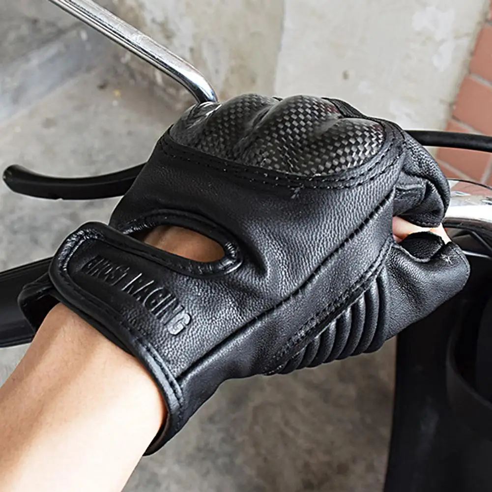 Cycling Gloves Anti-slip Durable Cycling Wear Motorcycle Riding Gloves with Hard Knuckle Half-finger Gloves for Motorcycle
Cycling Gloves Anti-slip Durable Cycling Wear Motorcycle Riding Gloves with Hard Knuckle Half-finger Gloves for Motorcycle