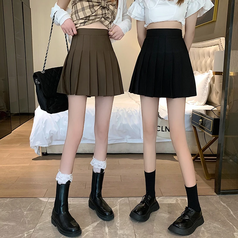 Summer High Waist Women's Skirts Solid Fashion Elegant Black Korean New Mini Female Clothing Japan Style A-LINE
Summer High Waist Women's Skirts Solid Fashion Elegant Black Korean New Mini Female Clothing Japan Style A-LINE
