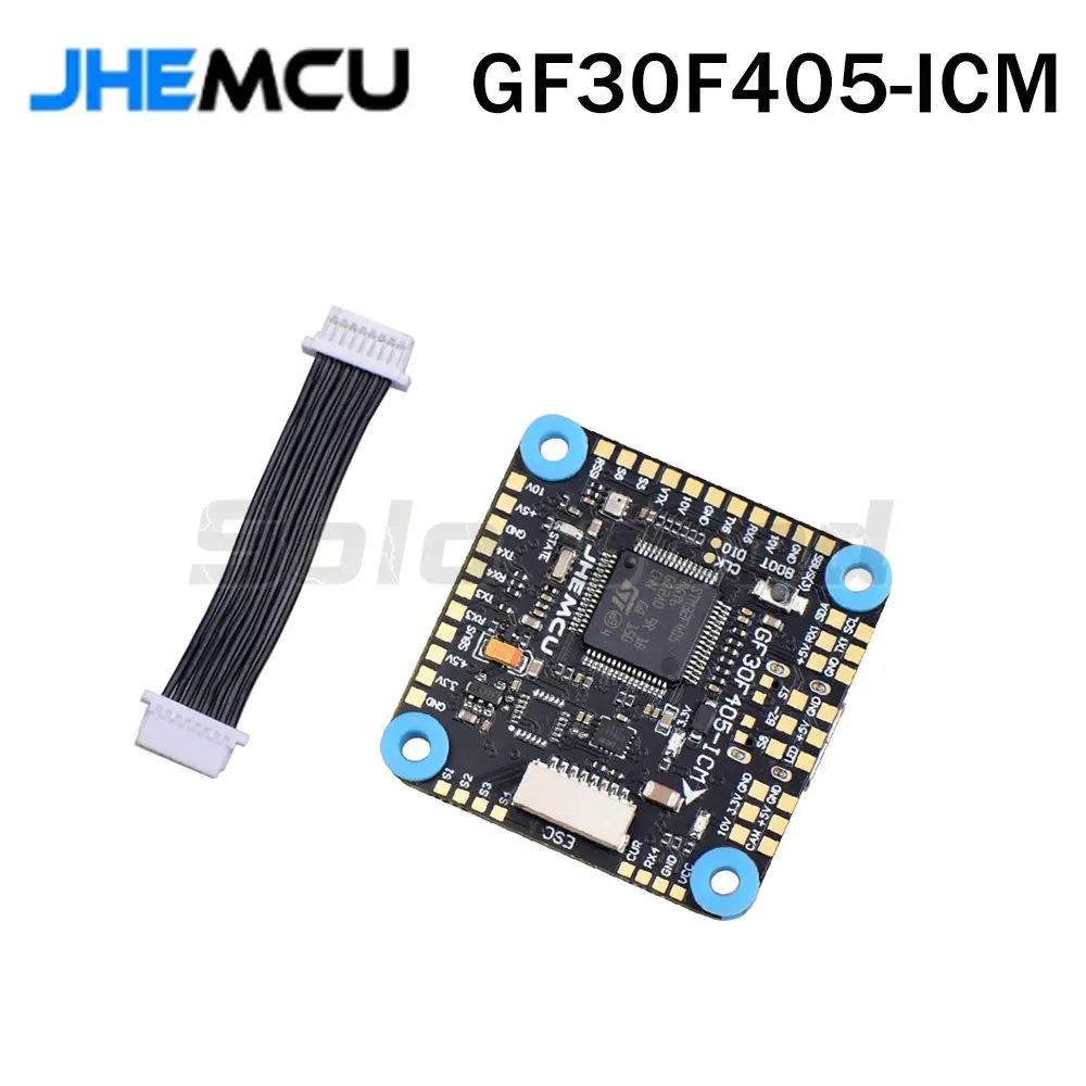 JHEMCU GF30F405-ICM Baro OSD BalckBox 5 в 10 в Dual BEC F405 Контроллер полета 3-8S 30x30 мм для FPV беспилотных летательных аппаратов DIY части
JHEMCU GF30F405-ICM Baro OSD BalckBox 5 в 10 в Dual BEC F405 Контроллер полета 3-8S 30x30 мм для FPV беспилотных летательных аппаратов DIY части