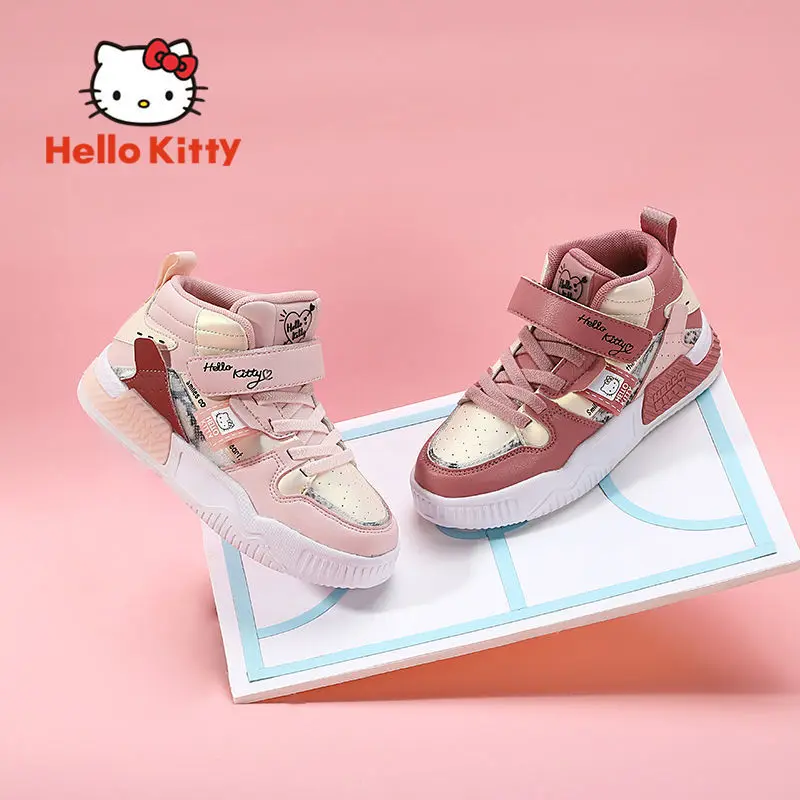 Kawaii Sanrio Hello Kitty Cartoon Girls Skate Shoes Spring and Autumn New Children's Fashion Sports Shoes All-Match Casual Shoes
Kawaii Sanrio Hello Kitty Cartoon Girls Skate Shoes Spring and Autumn New Children's Fashion Sports Shoes All-Match Casual Shoes