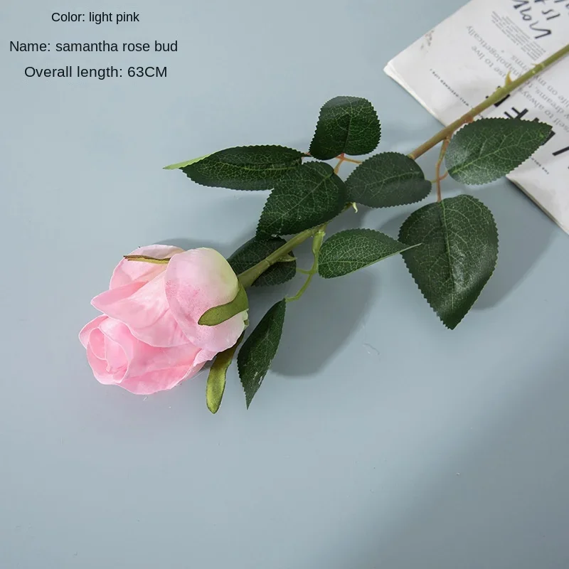 Искусственная роза из шелка 63 см
Искусственная роза из шелка 63 см