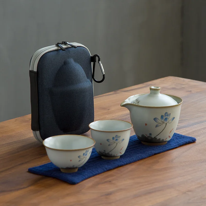 Chinese Kung Fu Tea Set Teapot Drinkware Japanese Infuser Ceremony Travel Tea Set Cup Storage Bag Kitchen Mate Teaware
Chinese Kung Fu Tea Set Teapot Drinkware Japanese Infuser Ceremony Travel Tea Set Cup Storage Bag Kitchen Mate Teaware