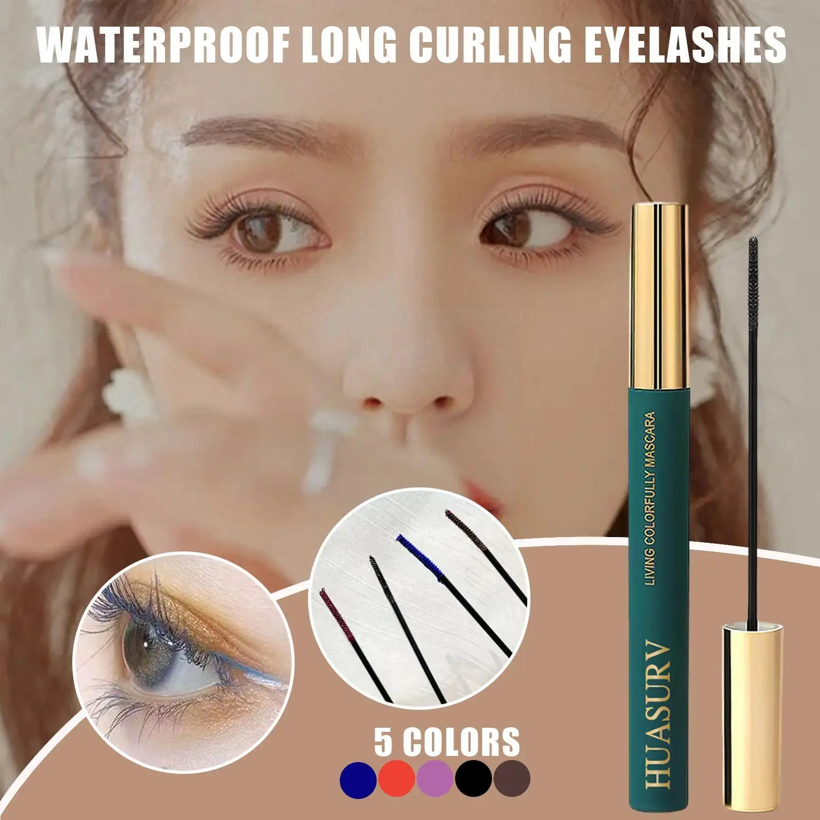 5 Colors Skinny Mascara Magic Color Waterproof Mascara Silk Mascara Stay Eyelash Fiber Mascara Cosmetics Colorful Slender L T9V5
5 Colors Skinny Mascara Magic Color Waterproof Mascara Silk Mascara Stay Eyelash Fiber Mascara Cosmetics Colorful Slender L T9V5