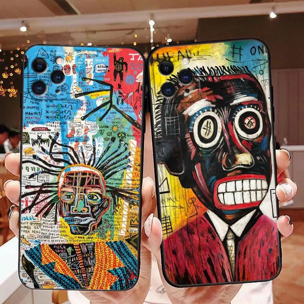 Coque Funda Case for Apple iPhone 14 11 12 13 Pro 7 8 SE X XR XS Max Mini Plus TPU Case Capa Jean Michel B-Basquiat Art Graffiti
Coque Funda Case for Apple iPhone 14 11 12 13 Pro 7 8 SE X XR XS Max Mini Plus TPU Case Capa Jean Michel B-Basquiat Art Graffiti