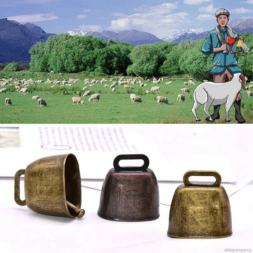 Cow Horse Sheep Neck Grazing Copper Bells Farm Retro Small Bell Loud Voice Iron Loud Crisp Ring For Herdsman Animal Husbandry
Cow Horse Sheep Neck Grazing Copper Bells Farm Retro Small Bell Loud Voice Iron Loud Crisp Ring For Herdsman Animal Husbandry