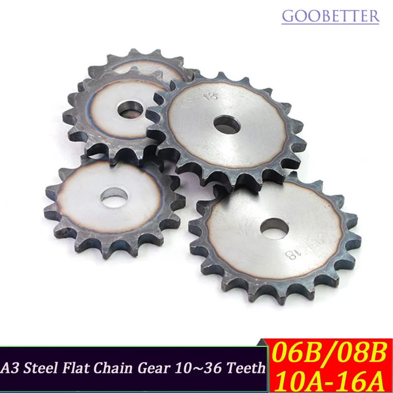 Промышленная плоская звездочка GooBetter 10-36T сталь А3
Промышленная плоская звездочка GooBetter 10-36T сталь А3