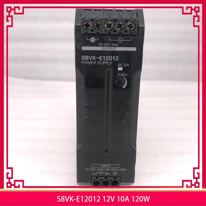 

S8VK-E12012 12V 10A 120W For OMRON Rail Switching Power Supply AC-DC Before Shipment Perfect Test