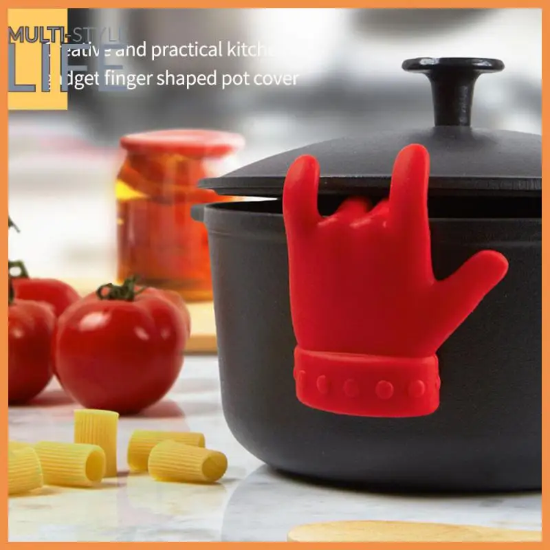 Kitchen Tool Silicone Pot Lid Holder Anti-overflow Pot Rack Ladle Rack Holder Pot Cover Lifter 1pcs Soup Spoon Rack
Kitchen Tool Silicone Pot Lid Holder Anti-overflow Pot Rack Ladle Rack Holder Pot Cover Lifter 1pcs Soup Spoon Rack