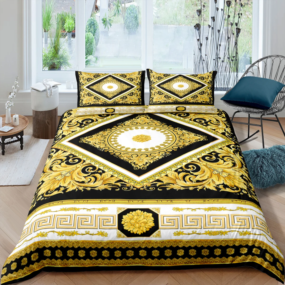 European-Style Printed Quilt Cover Bedding Set 210x210 Queen Size Luxury Duvet Cover 2/3Pcs Perfect for the Current Season
European-Style Printed Quilt Cover Bedding Set 210x210 Queen Size Luxury Duvet Cover 2/3Pcs Perfect for the Current Season
