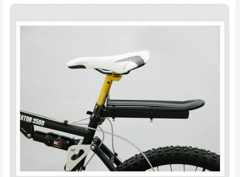 Bike Racks Release Luggage Cargo Seat Post Carrier Rear Rack Fender Aluminum Alloy Frame Carrier Holder Mount Bicycle Cargo Rack
Bike Racks Release Luggage Cargo Seat Post Carrier Rear Rack Fender Aluminum Alloy Frame Carrier Holder Mount Bicycle Cargo Rack