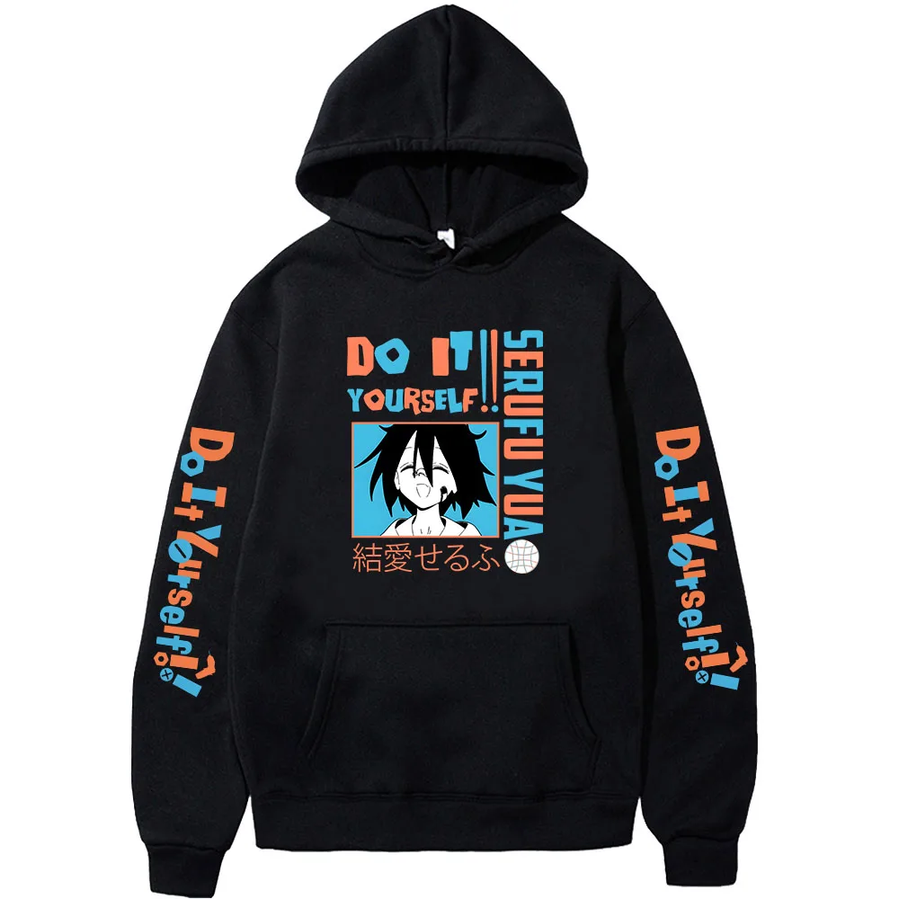 Do It Yourself Serufu Yua Anime Hoodies Cute Cartoon Comic Sweatshirt Manga Pocket Streetwear Casual Soft Clothes for Men/women
Do It Yourself Serufu Yua Anime Hoodies Cute Cartoon Comic Sweatshirt Manga Pocket Streetwear Casual Soft Clothes for Men/women