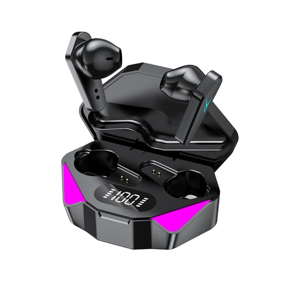 TWS Bluetooth Earphone Wireless Headphone Stereo Earbuds Gaming Headsets W/ Mic Build In Semi-in-ear Design
TWS Bluetooth Earphone Wireless Headphone Stereo Earbuds Gaming Headsets W/ Mic Build In Semi-in-ear Design