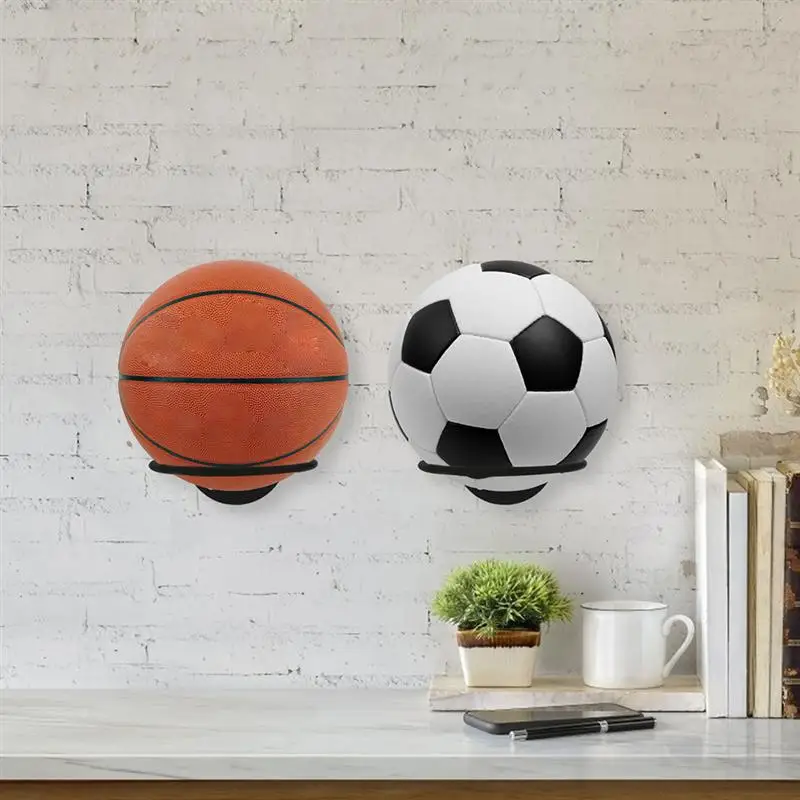 2Pcs Wall Mount Balls Holder Basketball Display Rack Football Storage Stand Balls Rack
2Pcs Wall Mount Balls Holder Basketball Display Rack Football Storage Stand Balls Rack