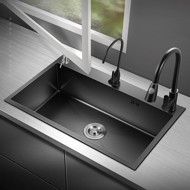 Черный фильтр для кухонной раковины с нижним креплением, корзина из нержавеющей стали, Большая насадка, смесители, кухонная раковина, фильт... 
Черный фильтр для кухонной раковины с нижним креплением, корзина из нержавеющей стали, Большая насадка, смесители, кухонная раковина, фильт...