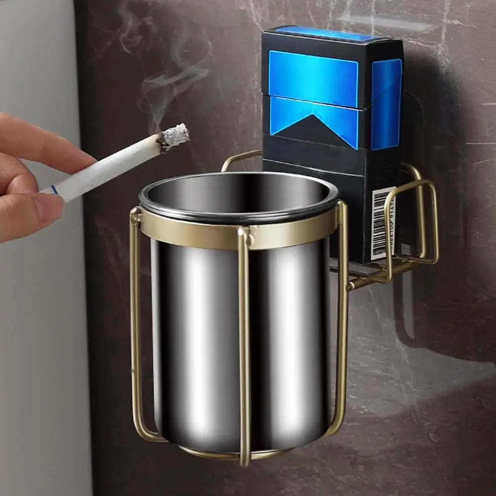 1 Set Ashtray Cup Durable Punch Free Cigarette Ash Storage Cup Wall-mounted Metal Ashtray for Home Ash Holder Ash Container
1 Set Ashtray Cup Durable Punch Free Cigarette Ash Storage Cup Wall-mounted Metal Ashtray for Home Ash Holder Ash Container