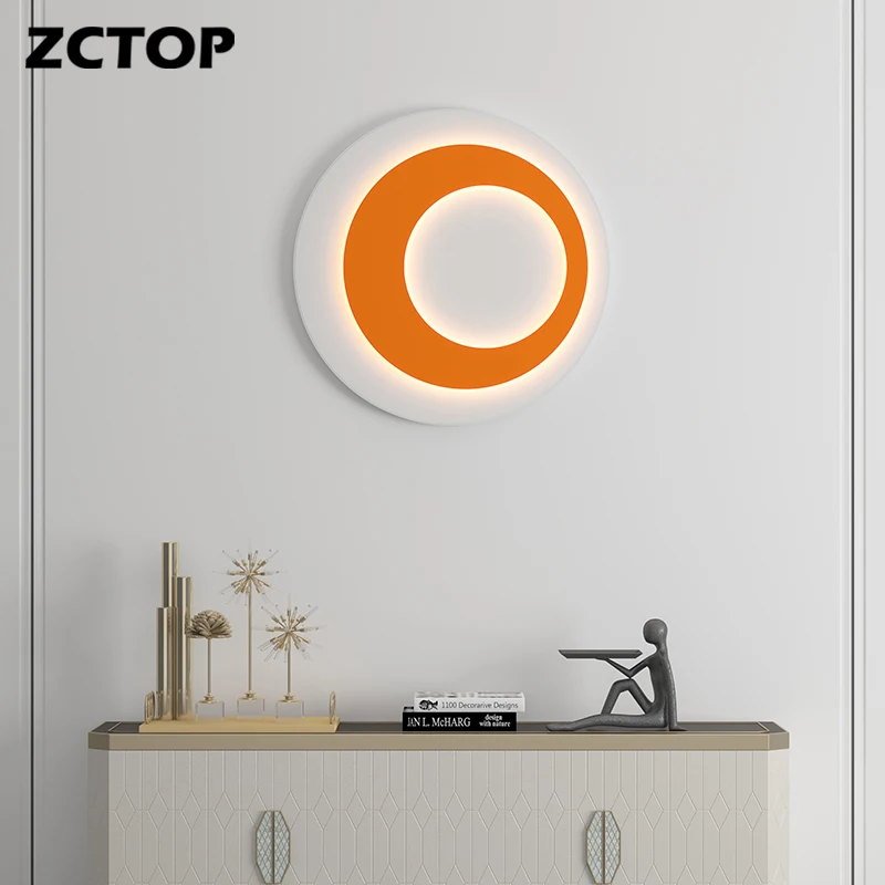 Nordic luxury Wall Lamps 3 color switch Circle Background Decoration LED Wall Light Indoor Living room Bedroom Sconce Lamps 220V
Nordic luxury Wall Lamps 3 color switch Circle Background Decoration LED Wall Light Indoor Living room Bedroom Sconce Lamps 220V