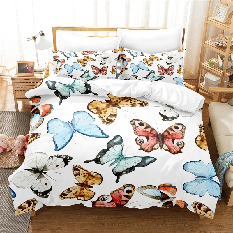 Beautiful Butterfly Bedding Set Duvet Cover Set 3d Bedding Digital Printing Bed Linen Queen Size Bedding Set Fashion Design
Beautiful Butterfly Bedding Set Duvet Cover Set 3d Bedding Digital Printing Bed Linen Queen Size Bedding Set Fashion Design