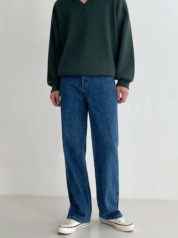 SYUHGFA Men Clothing 2022 Spring New Solid Color Wide Legs Pants Korean Streetwear Fashion Straight Jeans Casual Denim Trousers
SYUHGFA Men Clothing 2022 Spring New Solid Color Wide Legs Pants Korean Streetwear Fashion Straight Jeans Casual Denim Trousers