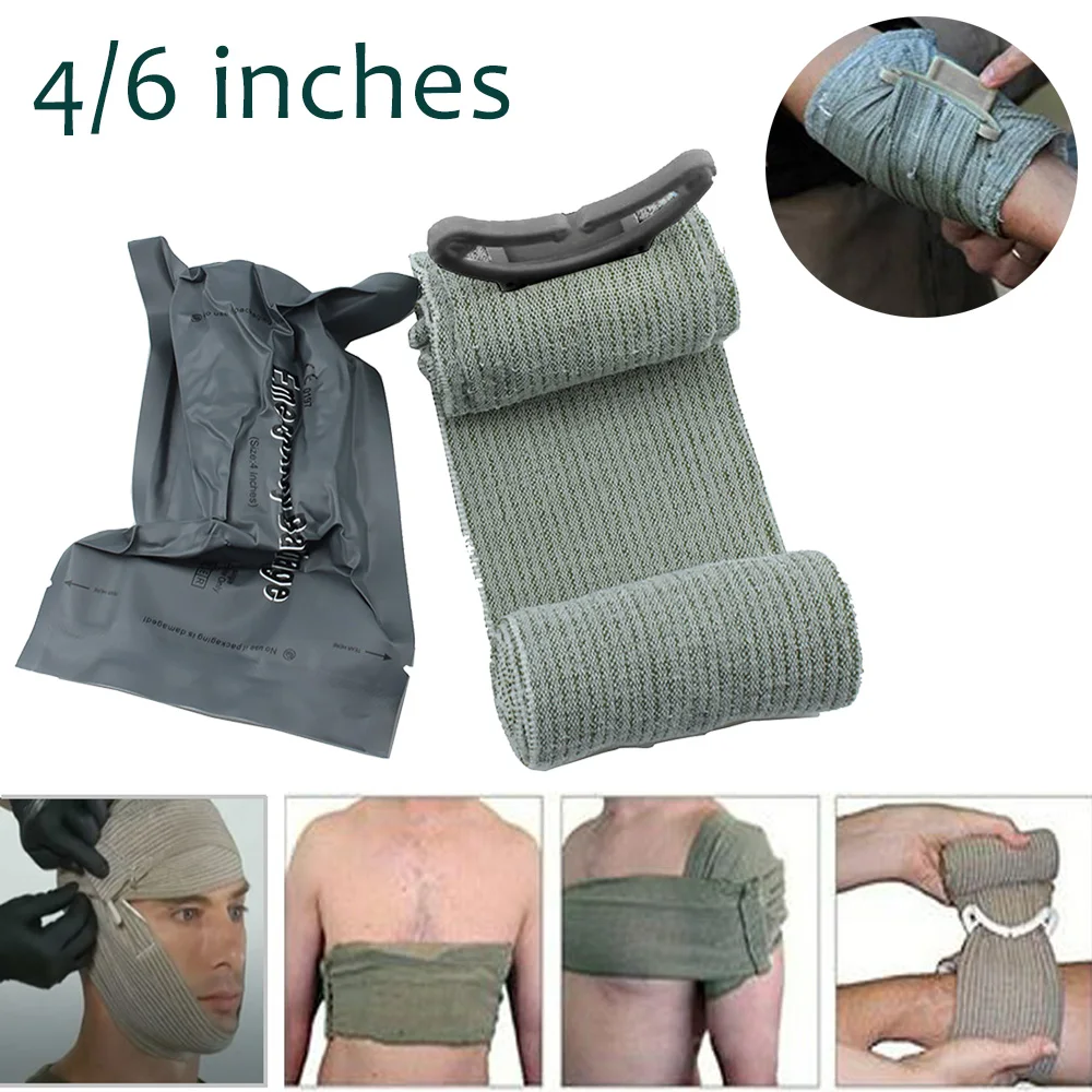 10-20PCS Medic Survive Israeli Wrap Wound Care Battle Trauma Rescue First Combat Bandage Emergent Urgent Gauze Compress Army Aid
10-20PCS Medic Survive Israeli Wrap Wound Care Battle Trauma Rescue First Combat Bandage Emergent Urgent Gauze Compress Army Aid