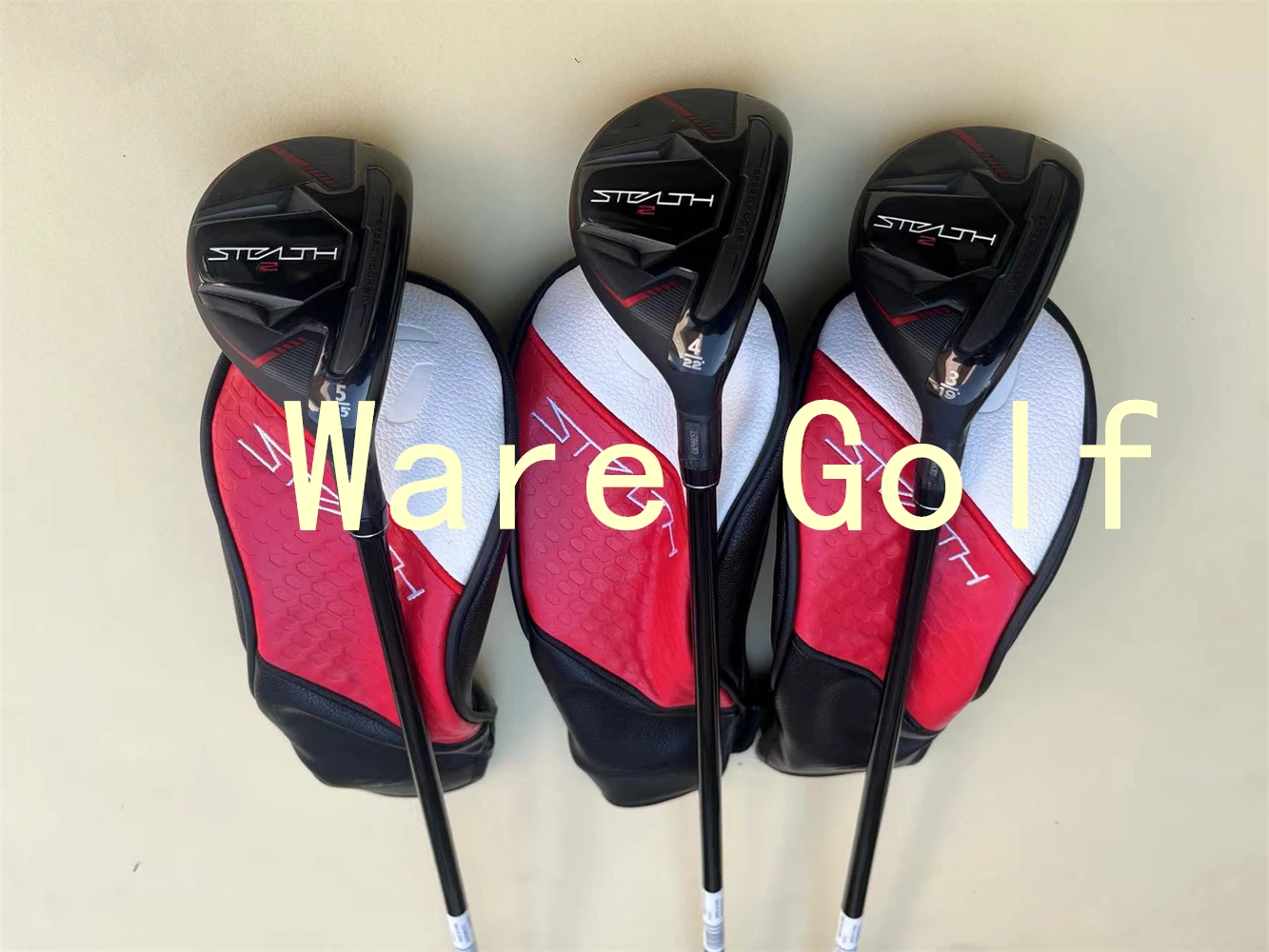 

Completely New Arrival Stealth 2 Golf Clubs Hybrids 19/22/25 Loft Degree R/S Graphite Shafts Headcovers Fast Global Shipping