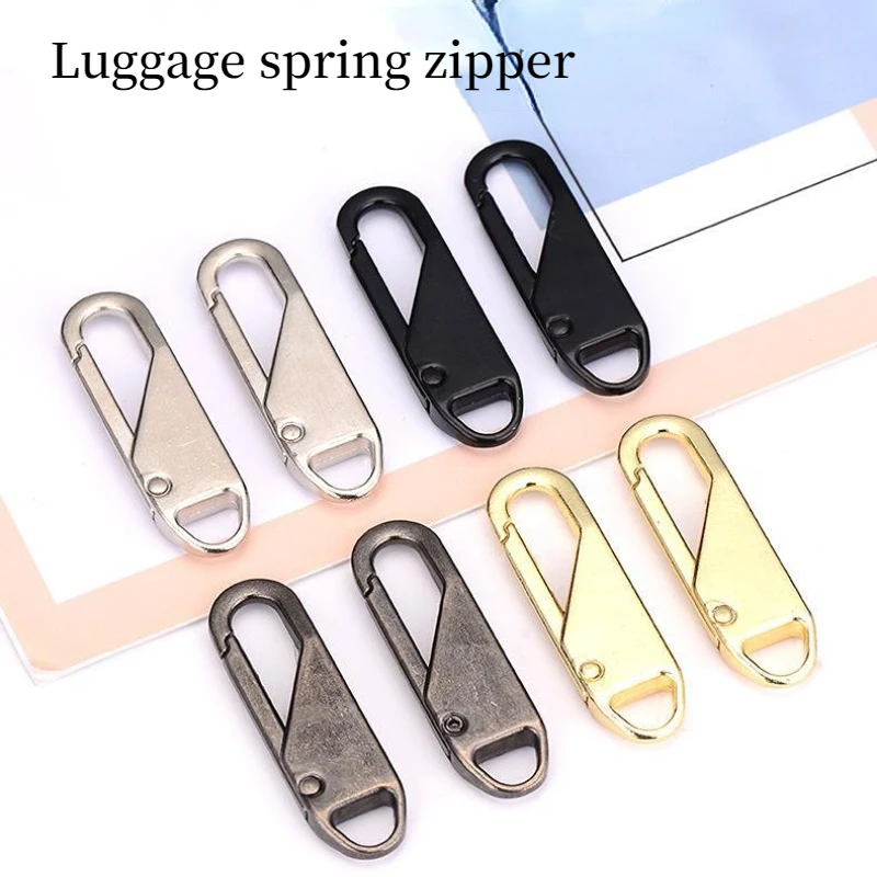 5Pcs Zipper Slider Puller Replacement Broken Buckle Travel Bag Suitcase Zipper Pull Instant Zipper Repair Kit DIY Sewing Craft
5Pcs Zipper Slider Puller Replacement Broken Buckle Travel Bag Suitcase Zipper Pull Instant Zipper Repair Kit DIY Sewing Craft