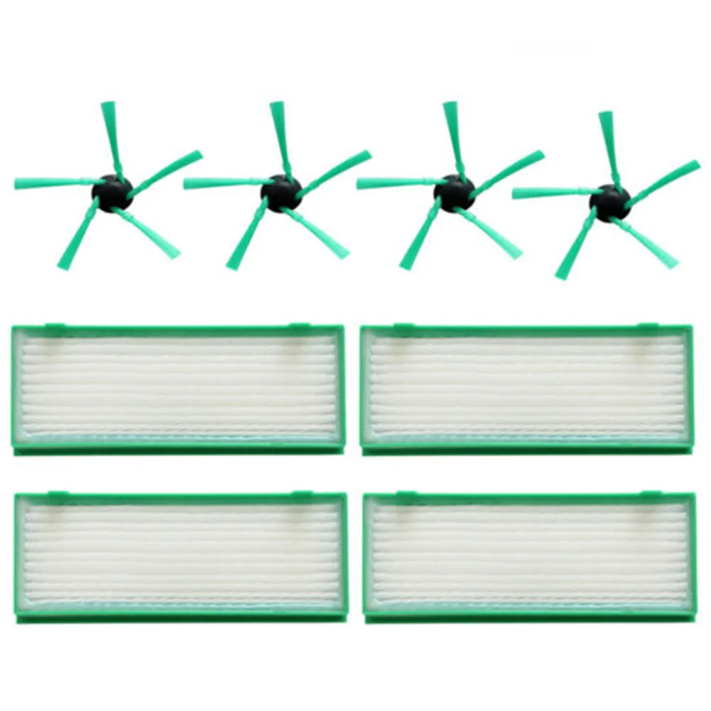 4*Side Brushes 4*Filters For Vorwerk Kobold VR200 Robot Vacuum Cleaners Filter Brush Replacement Spare Parts For Vacuum Cleaner
4*Side Brushes 4*Filters For Vorwerk Kobold VR200 Robot Vacuum Cleaners Filter Brush Replacement Spare Parts For Vacuum Cleaner
