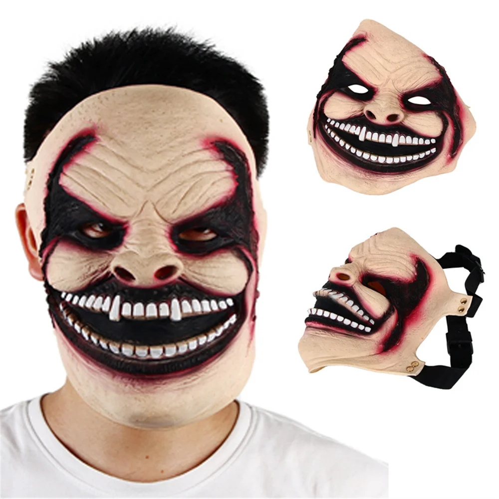 Halloween Horror Zombie Mask Demon Monster Latex Mask Bleeding Full Head with Chest Scary Fancy Costume Party Mask
Halloween Horror Zombie Mask Demon Monster Latex Mask Bleeding Full Head with Chest Scary Fancy Costume Party Mask