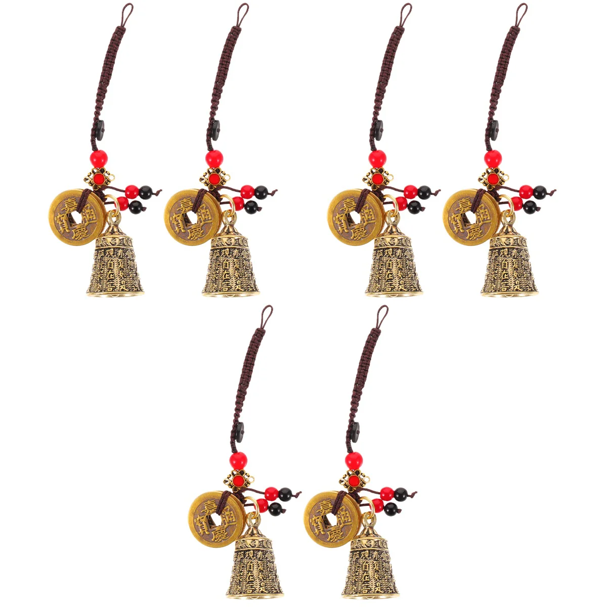 6 Pcs Decorative Bell Charms Copper Vintage Bells DIY Pendant Hanging Bell Pendants
6 Pcs Decorative Bell Charms Copper Vintage Bells DIY Pendant Hanging Bell Pendants