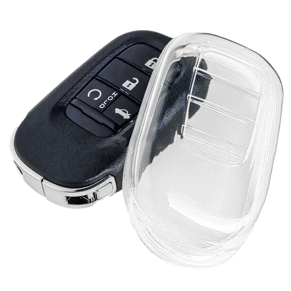 TPU Fashion Transparent Car Remote Key Case Cover Shell For Honda Civic 11th HR-V Pilot 2023 2024 Key Case Holder
TPU Fashion Transparent Car Remote Key Case Cover Shell For Honda Civic 11th HR-V Pilot 2023 2024 Key Case Holder