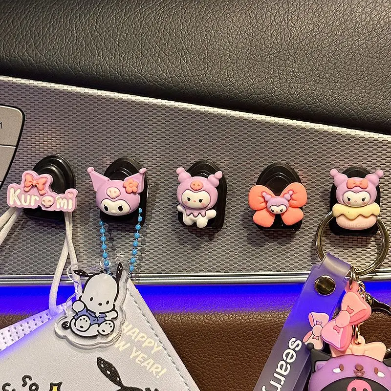 New Kawaii Cartoon Sanrios Car Mounted Traceless Hook My Melody Kuromi Cinnamoroll Car Decorate Exquisite Small Component Hook
New Kawaii Cartoon Sanrios Car Mounted Traceless Hook My Melody Kuromi Cinnamoroll Car Decorate Exquisite Small Component Hook