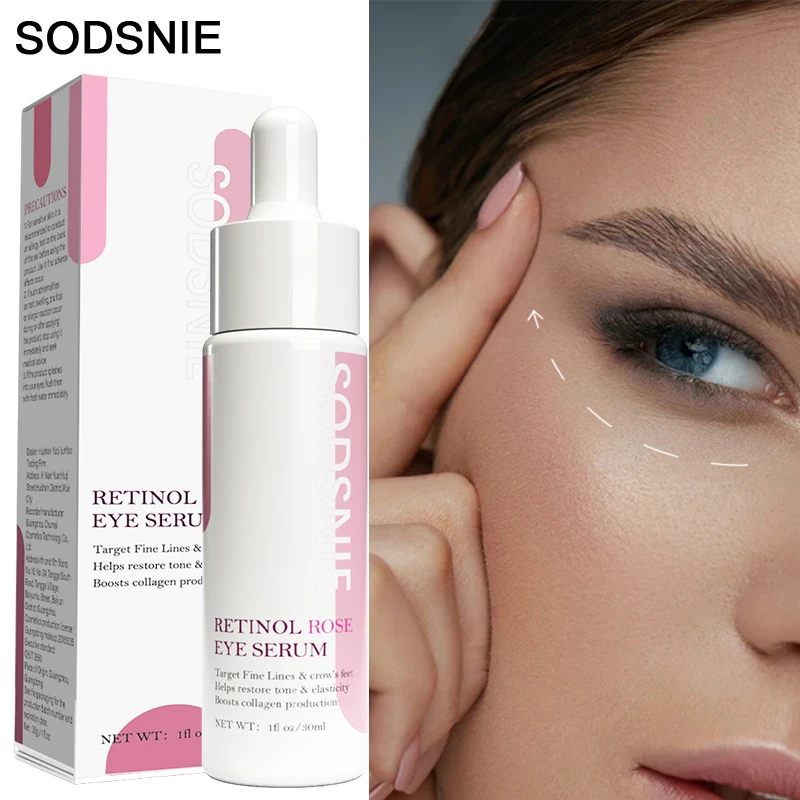 Retinol Eye Serum Anti-Aging Firming Moisturizing Remove Dark Circles Fat Particles Anti-Edema Brightening Eye Care 30ml
Retinol Eye Serum Anti-Aging Firming Moisturizing Remove Dark Circles Fat Particles Anti-Edema Brightening Eye Care 30ml