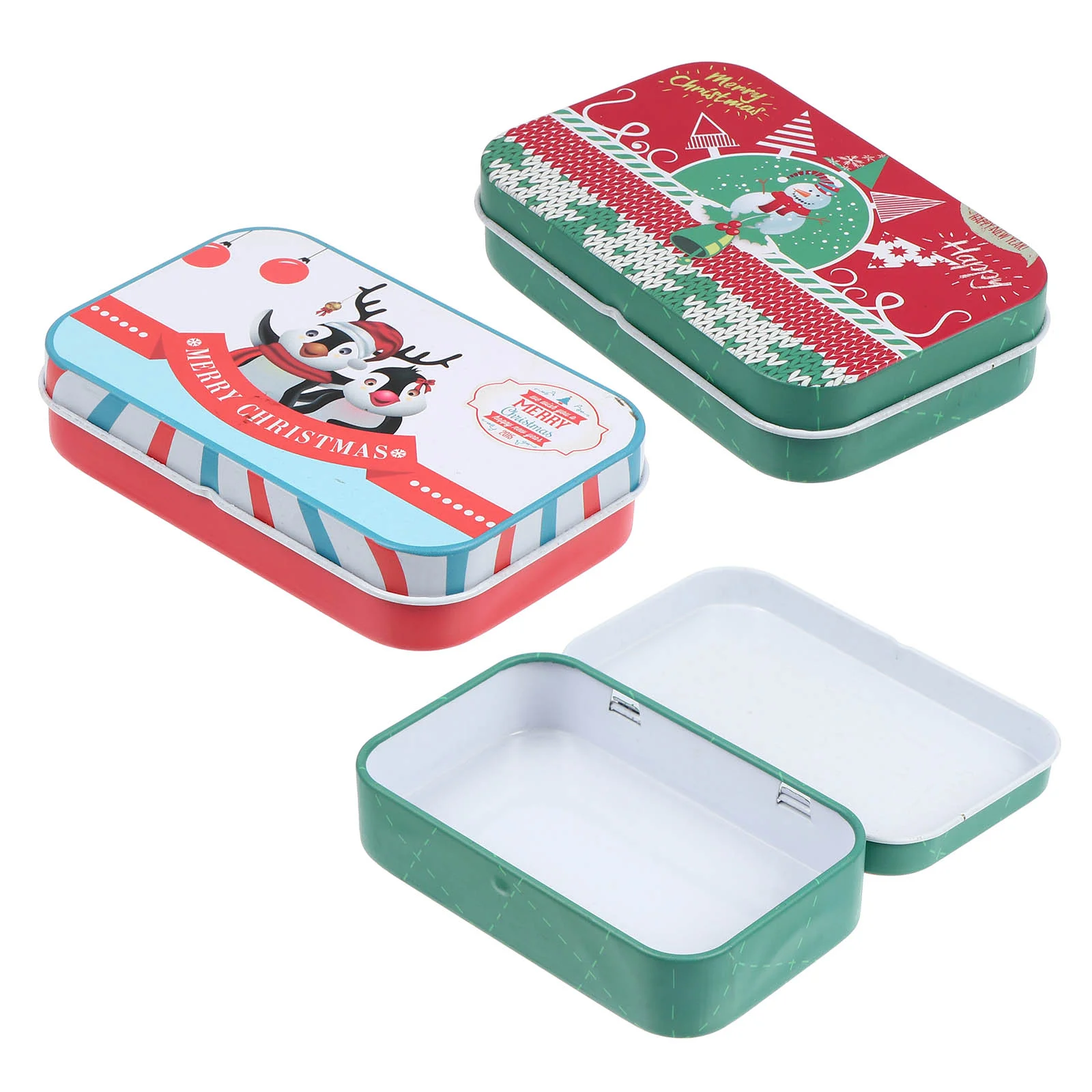 Box Gift Tinplate Metal Storage Tins Christmas Tin Candy Holiday Pastry Cute Treatcontainer Portable Boxes
Box Gift Tinplate Metal Storage Tins Christmas Tin Candy Holiday Pastry Cute Treatcontainer Portable Boxes