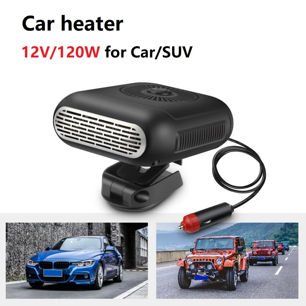 12/24V Portable Auto Heater Defroster Demister Heater 360 Degree ABS Heating Cooling Fan For Cars Trucks Car Accessories
12/24V Portable Auto Heater Defroster Demister Heater 360 Degree ABS Heating Cooling Fan For Cars Trucks Car Accessories
